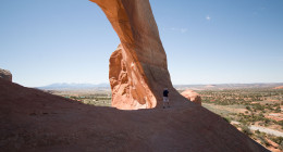 On the base of Wilsons Arch